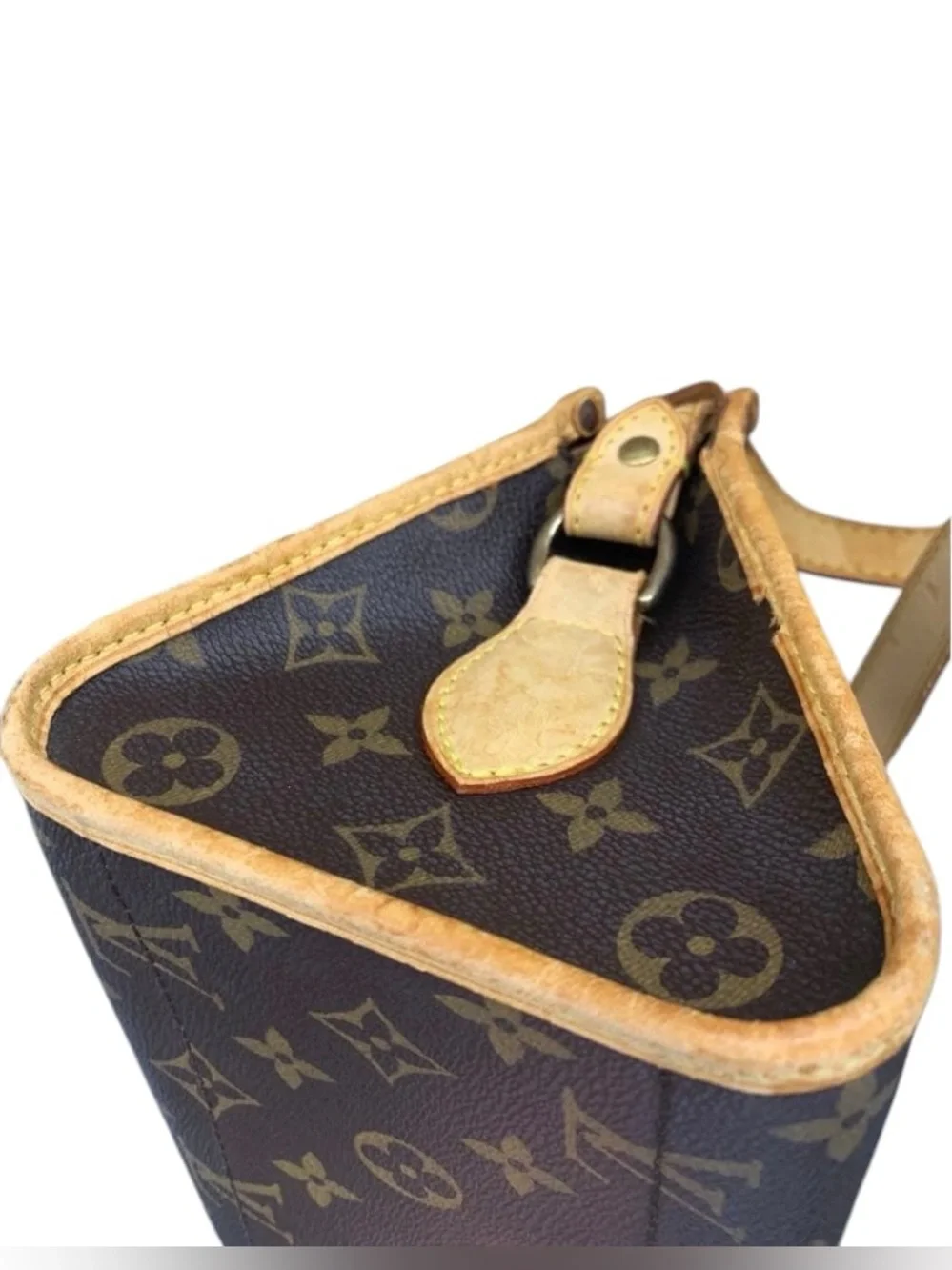 Louis Vuitton Popincourt LV Monogram Canvas Logo Long Purse Shoulder Bag